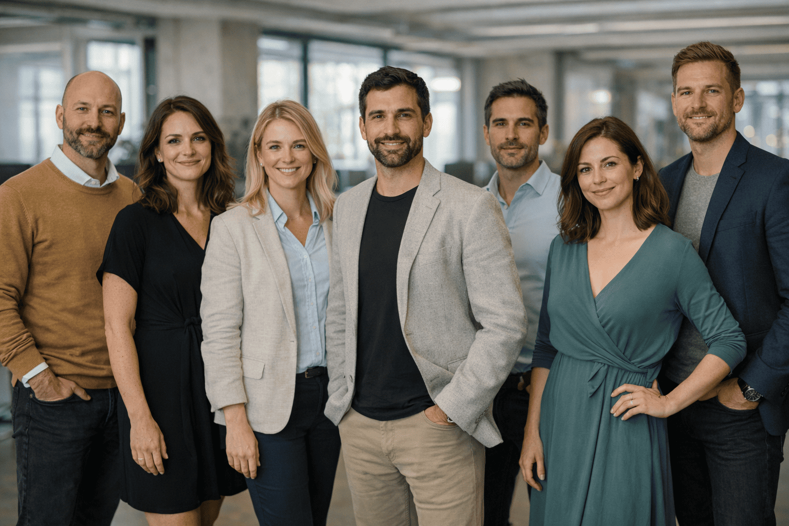 Team working on AI trading platform — Rico Fondaolma